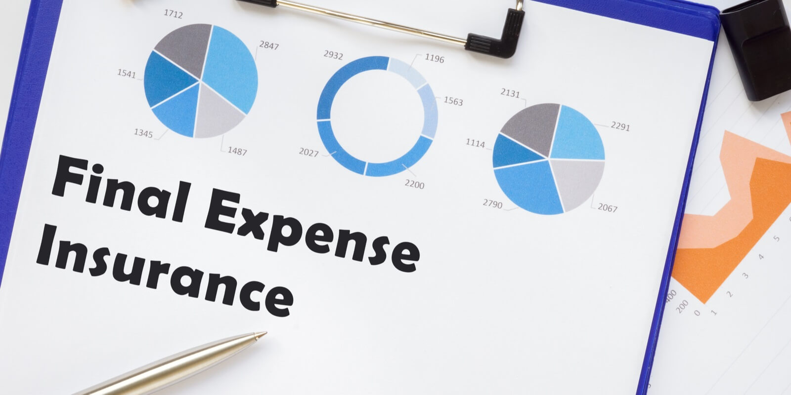final expense Insurance inscription on the page