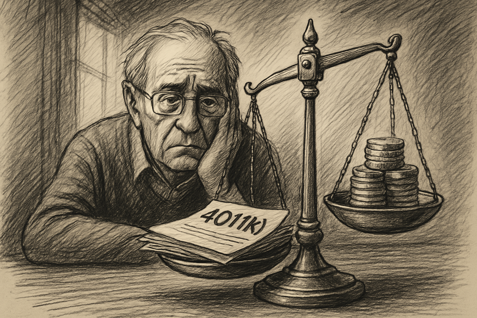 retiree weighing 401k annuity risks