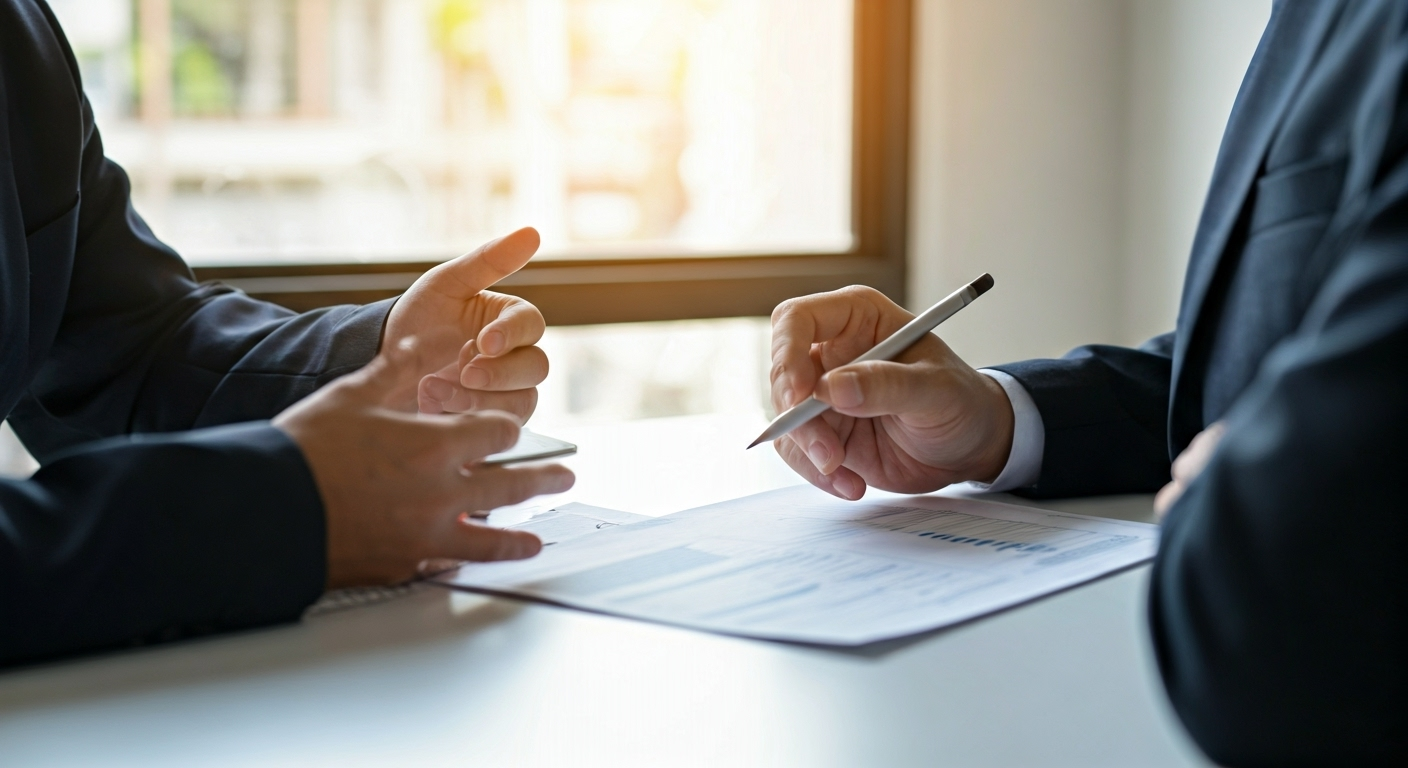 advisor with family sketch