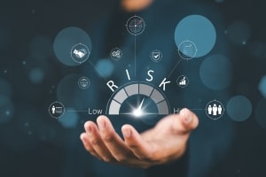 Insurance Company Risk Management and Assessment Concept