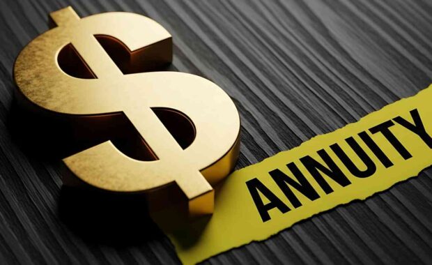 Dollar Sign with Annuity Text